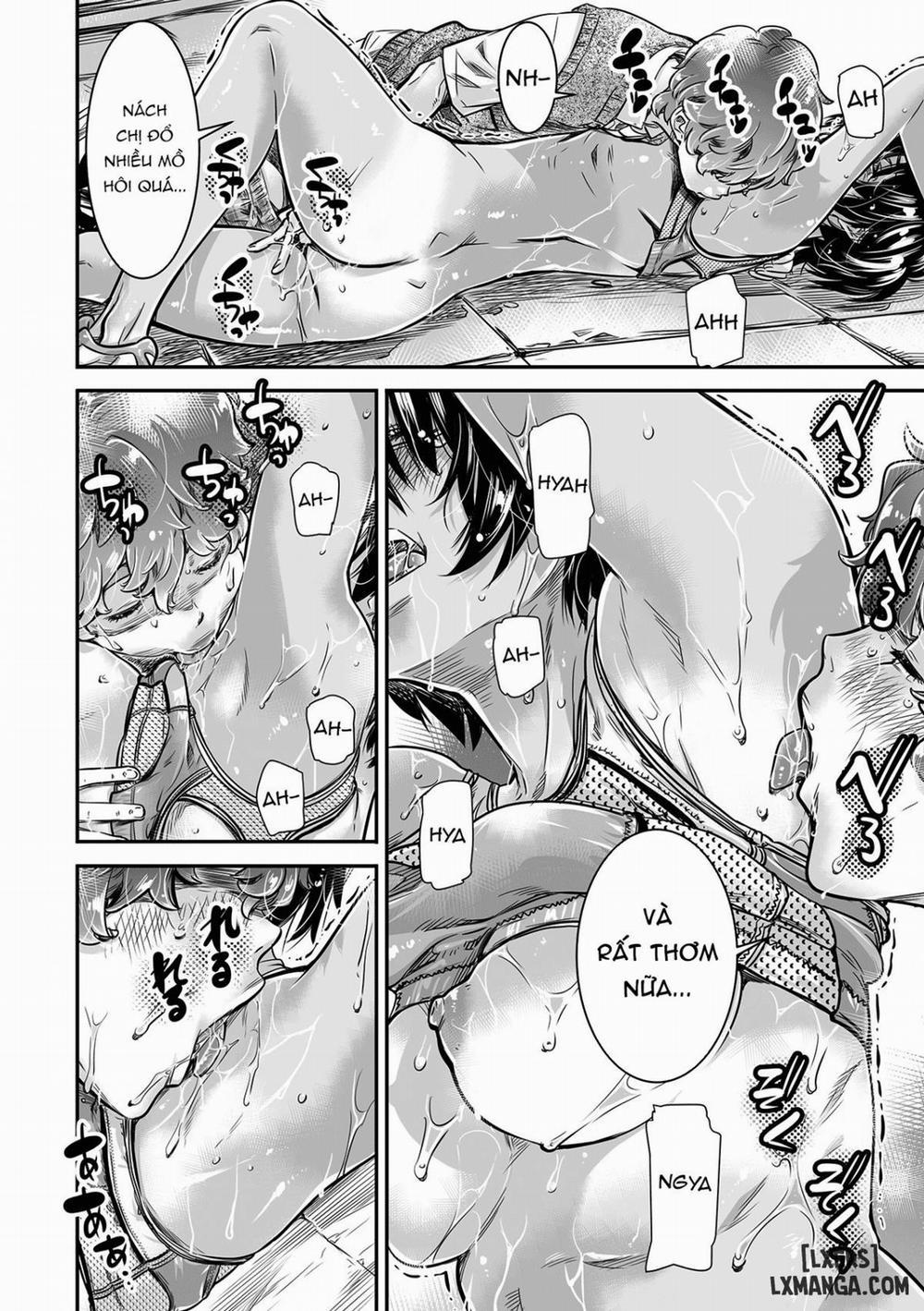 175cm Tall Track and Field Girl Really Wants to Drink Her Kouhai’s Semen Oneshot trang 39