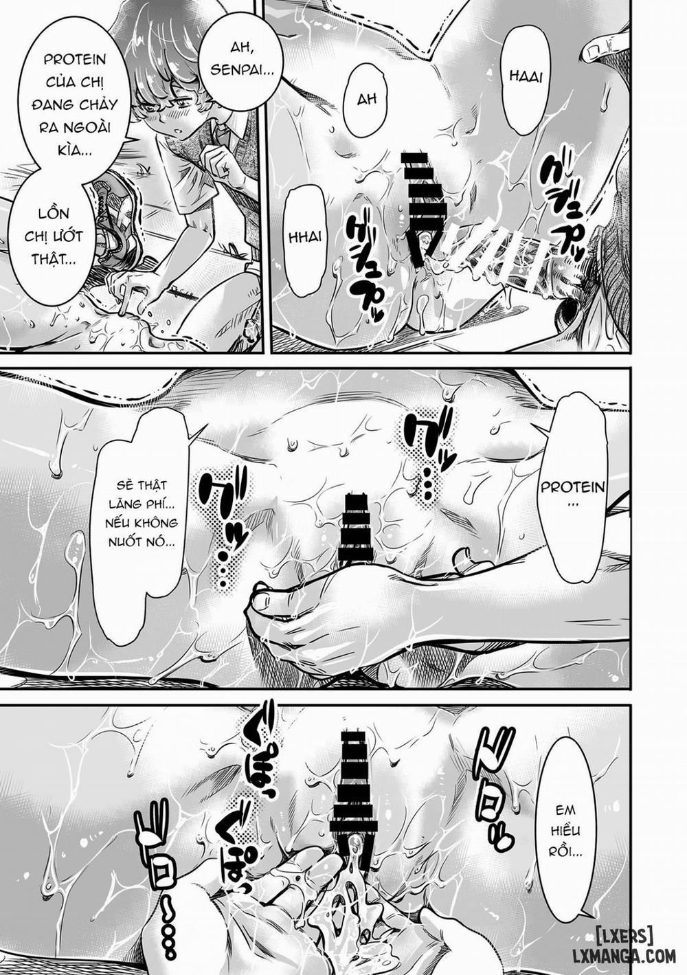175cm Tall Track and Field Girl Really Wants to Drink Her Kouhai’s Semen Oneshot trang 58