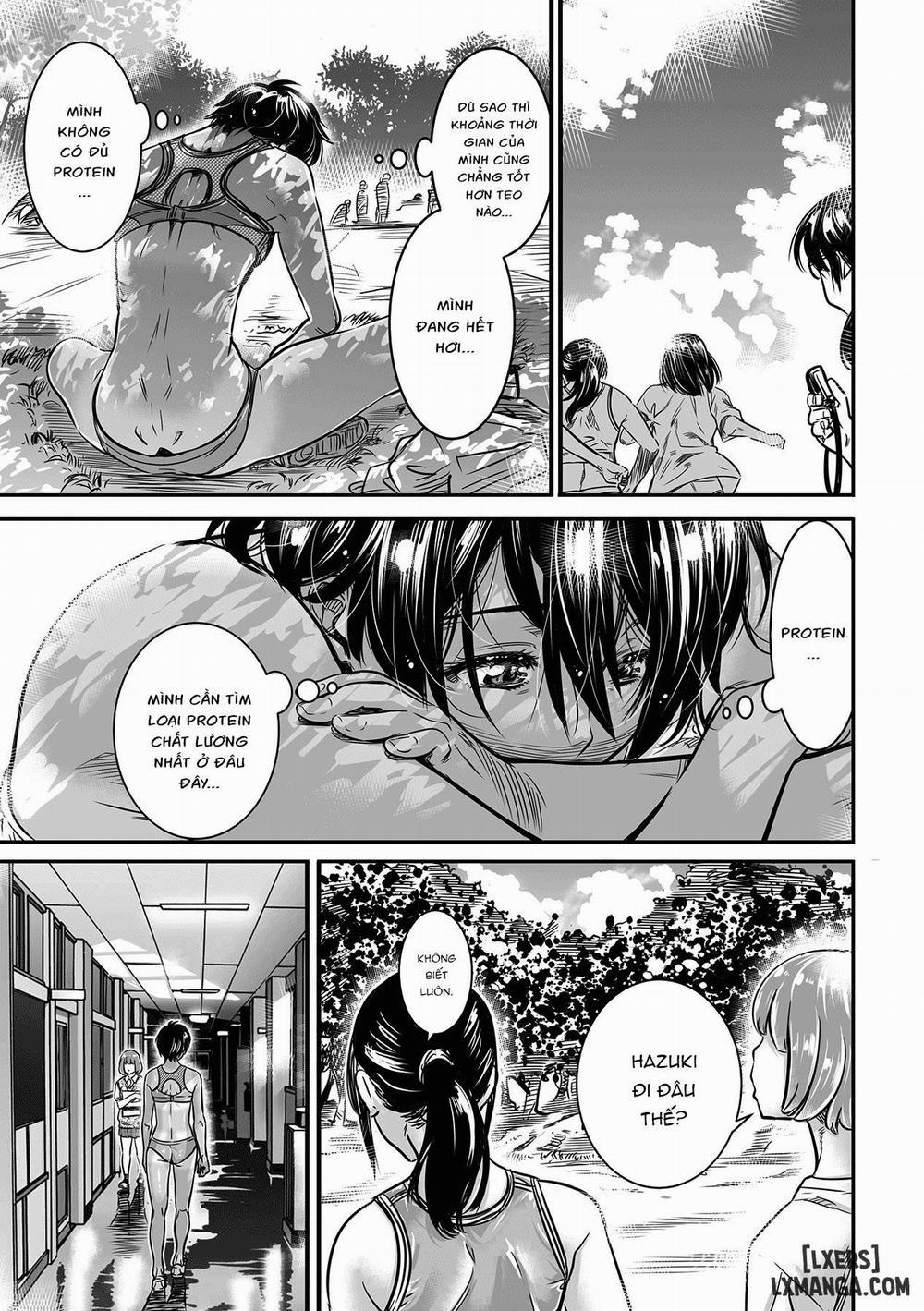 175cm Tall Track and Field Girl Really Wants to Drink Her Kouhai’s Semen Oneshot trang 8