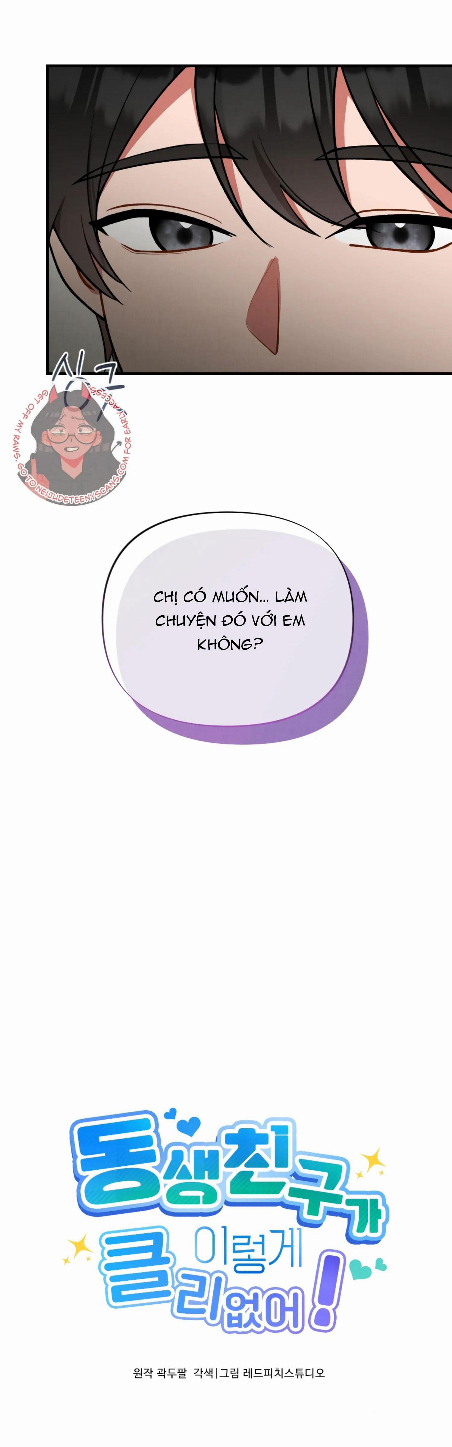 [18+] Bạn Của Em Trai Không Thể To Như Vậy! 2.1 trang 29