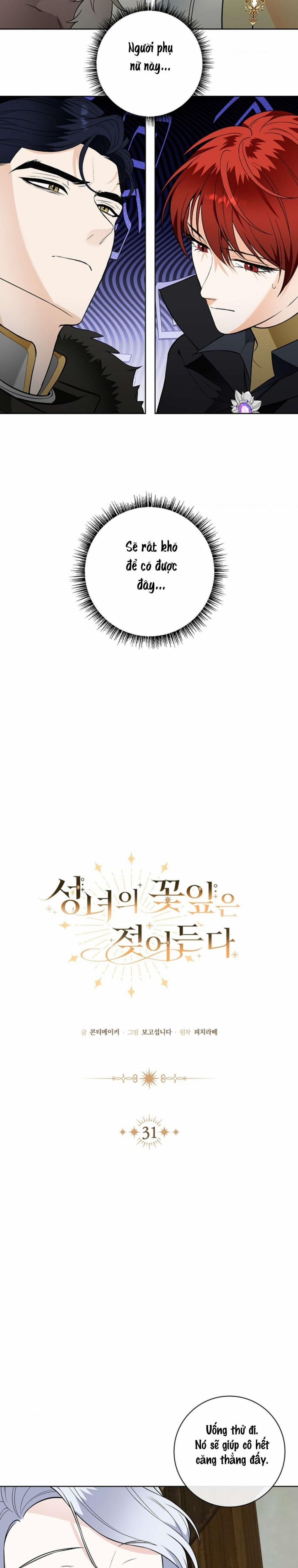 〖18+〗- Cánh Hoa Ướt Đẫm Của Thánh Nữ 31 trang 10