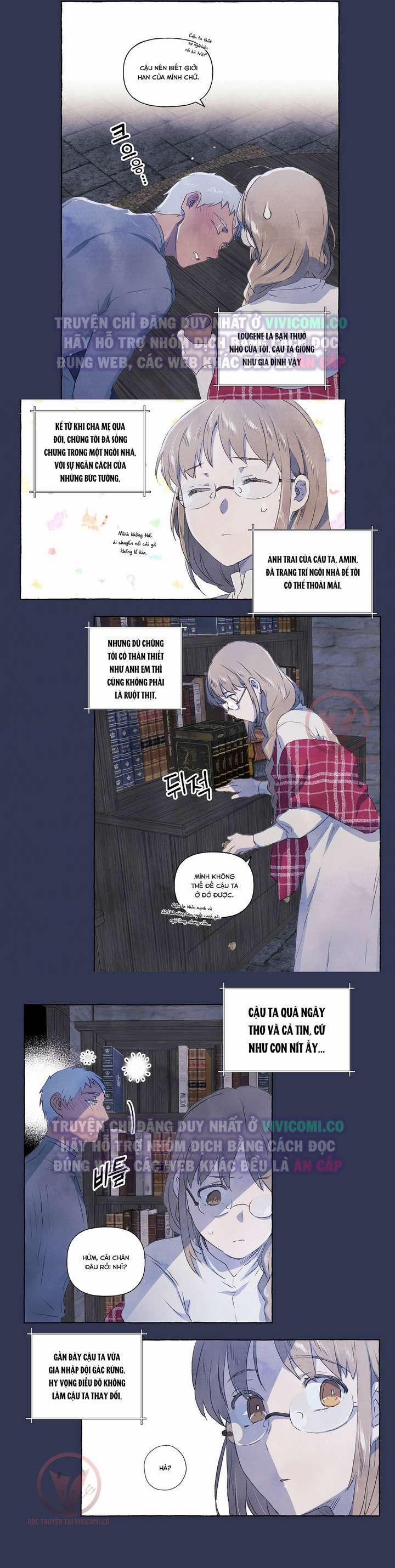 [18+] Chàng Sói Ngốc Và Nàng Thủ Thư 1.2 trang 9