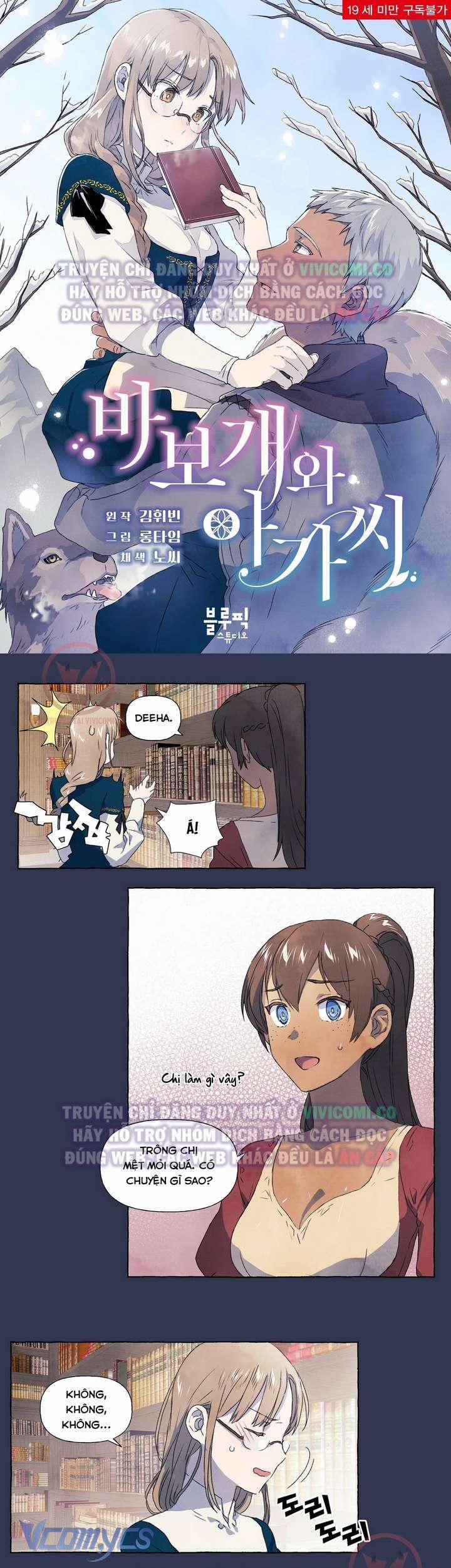 [18+] Chàng Sói Ngốc Và Nàng Thủ Thư 14 trang 1