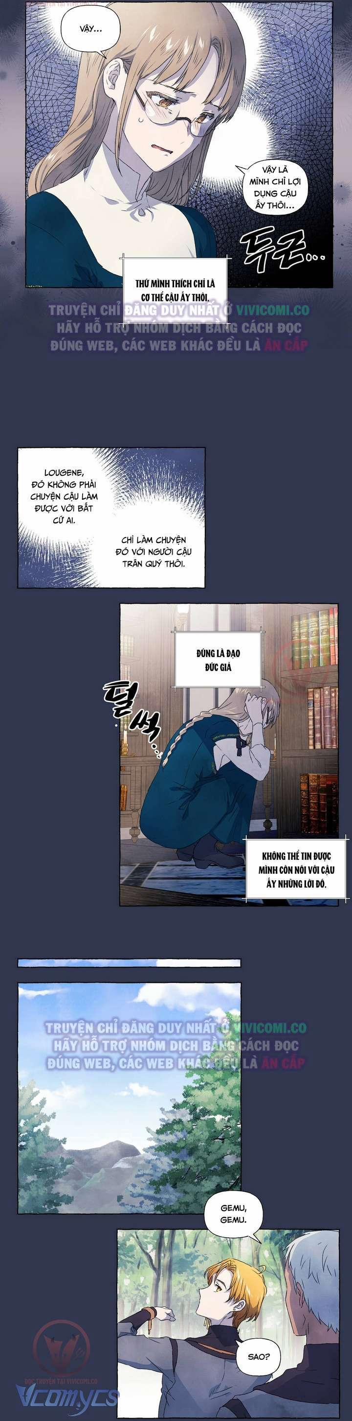 [18+] Chàng Sói Ngốc Và Nàng Thủ Thư 14 trang 5