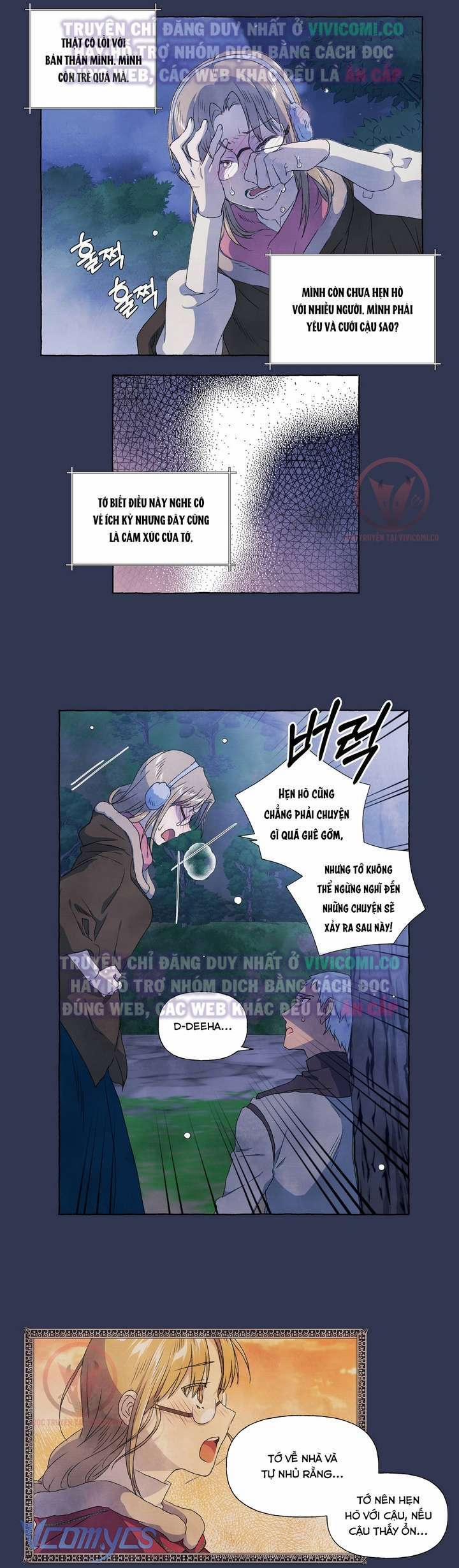 [18+] Chàng Sói Ngốc Và Nàng Thủ Thư 26 trang 4