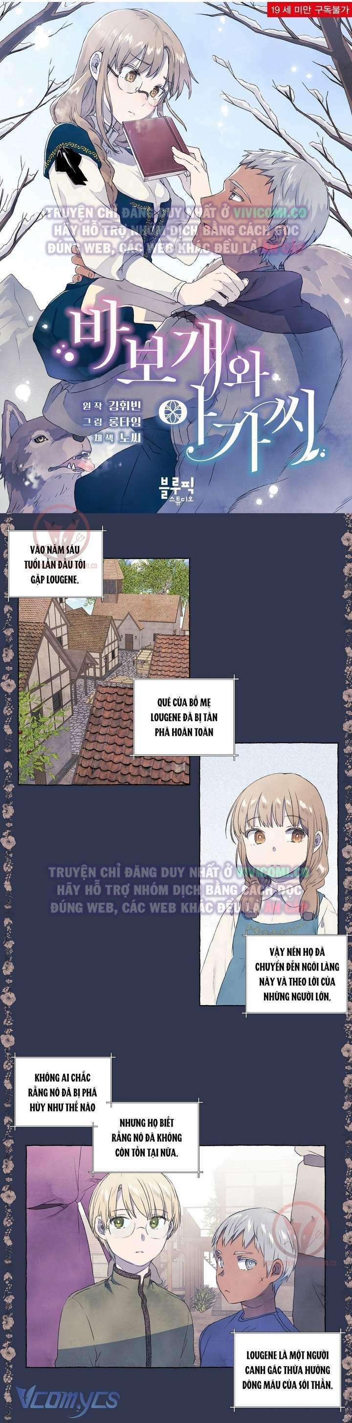 [18+] Chàng Sói Ngốc Và Nàng Thủ Thư 5 trang 1