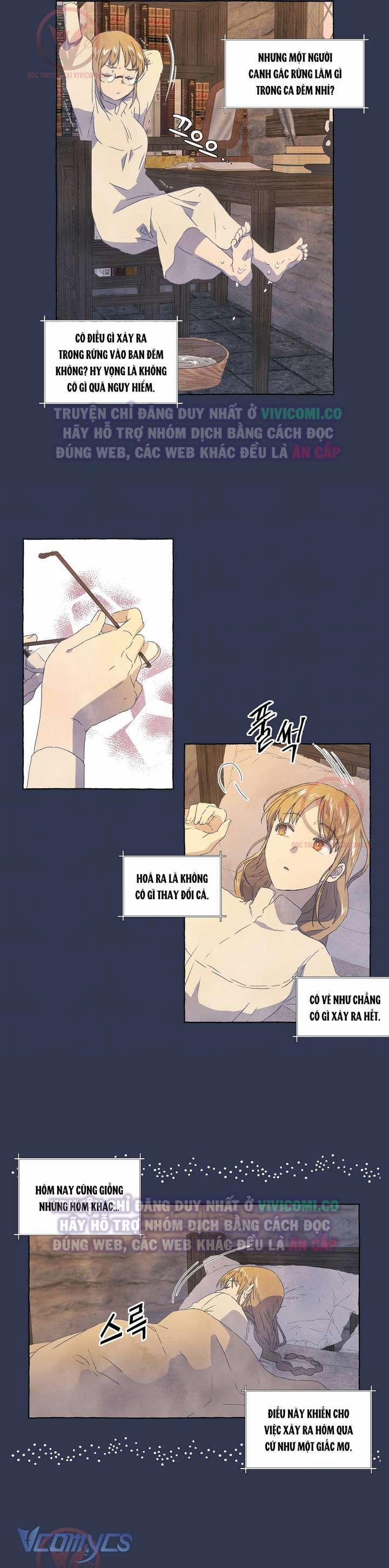 [18+] Chàng Sói Ngốc Và Nàng Thủ Thư 6 trang 8