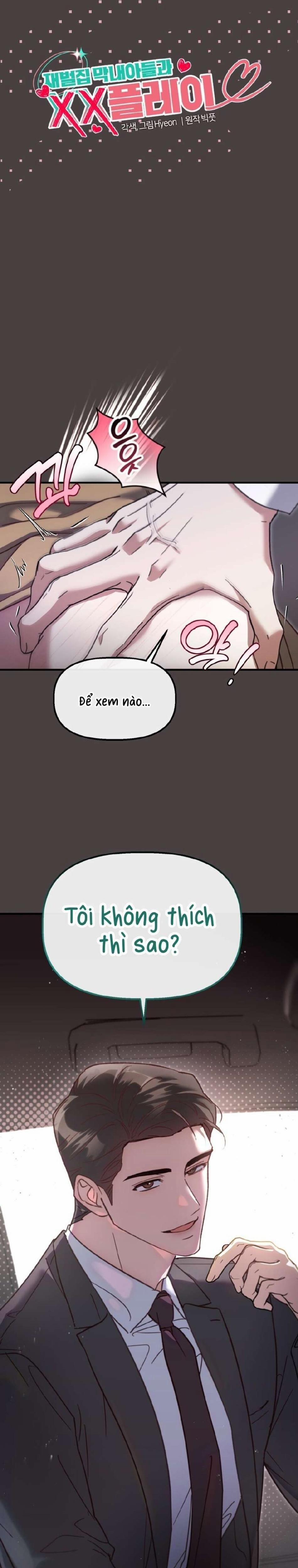 [ 18+ ] Cuộc Chơi Xx Với Cậu Út Nhà Tài Phiệt 4 trang 0