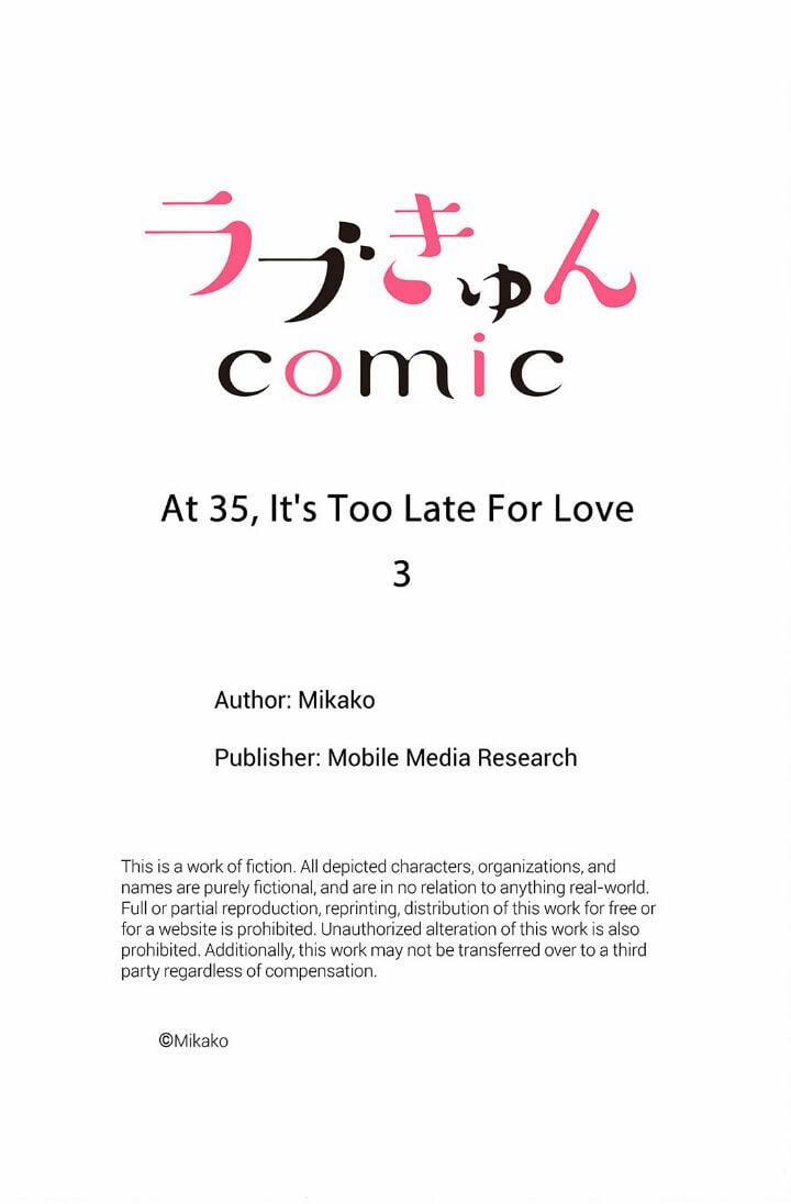 [18+] Đã Quá Trễ Để Yêu Ở Tuổi 35 3 trang 26