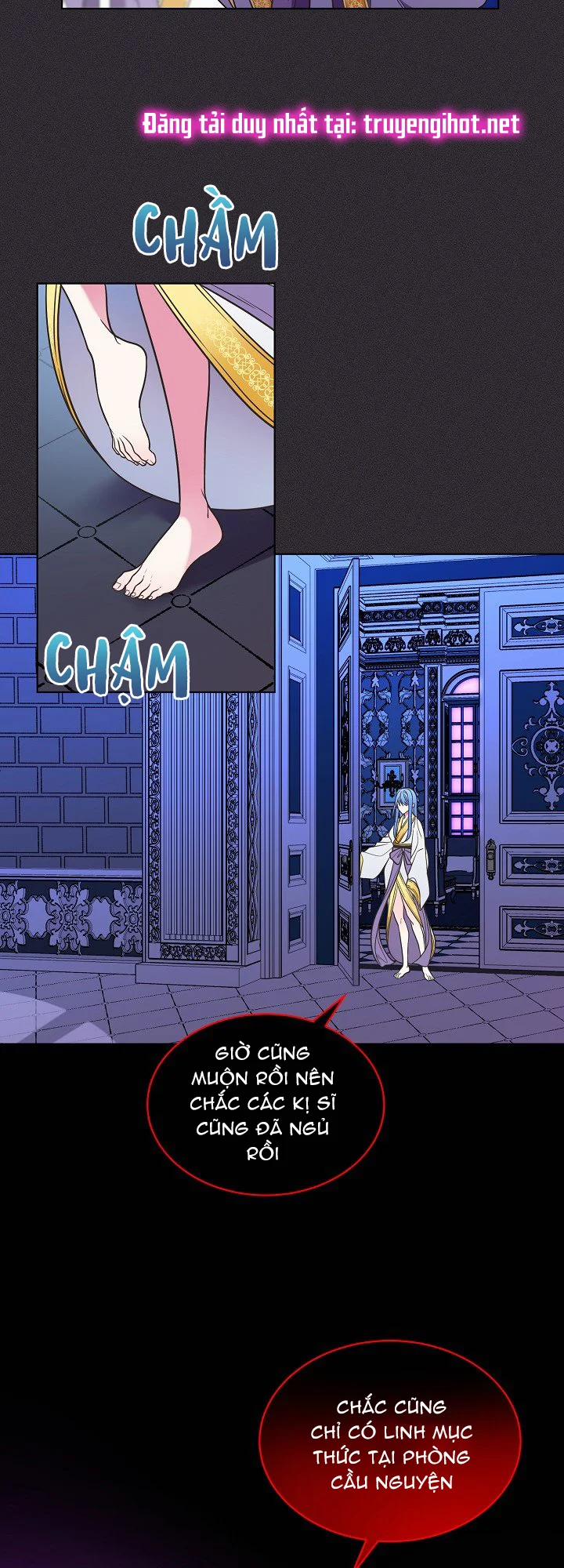 [18+] Đêm Bí Mật Của Thánh Nữ Bị Giam Cầm 4.1 trang 3