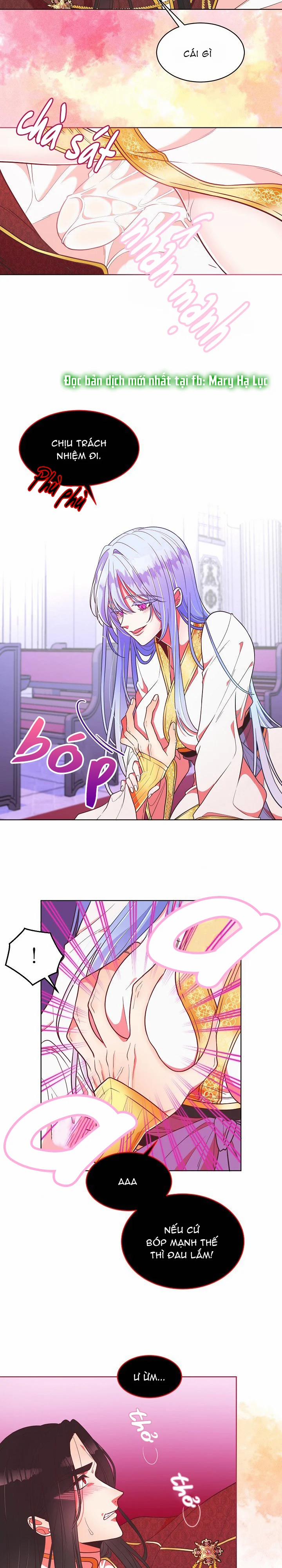 [18+] Đêm Bí Mật Của Thánh Nữ Bị Giam Cầm 4.2 trang 11