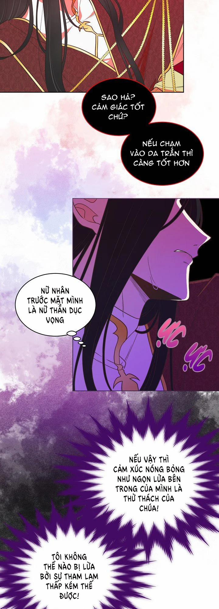 [18+] Đêm Bí Mật Của Thánh Nữ Bị Giam Cầm 4.2 trang 12