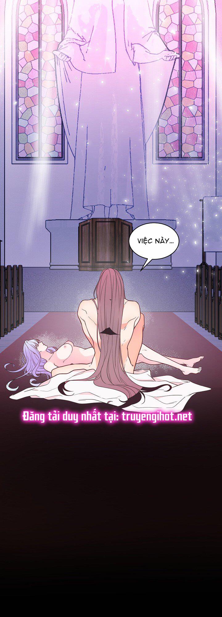 [18+] Đêm Bí Mật Của Thánh Nữ Bị Giam Cầm 5.2 trang 20