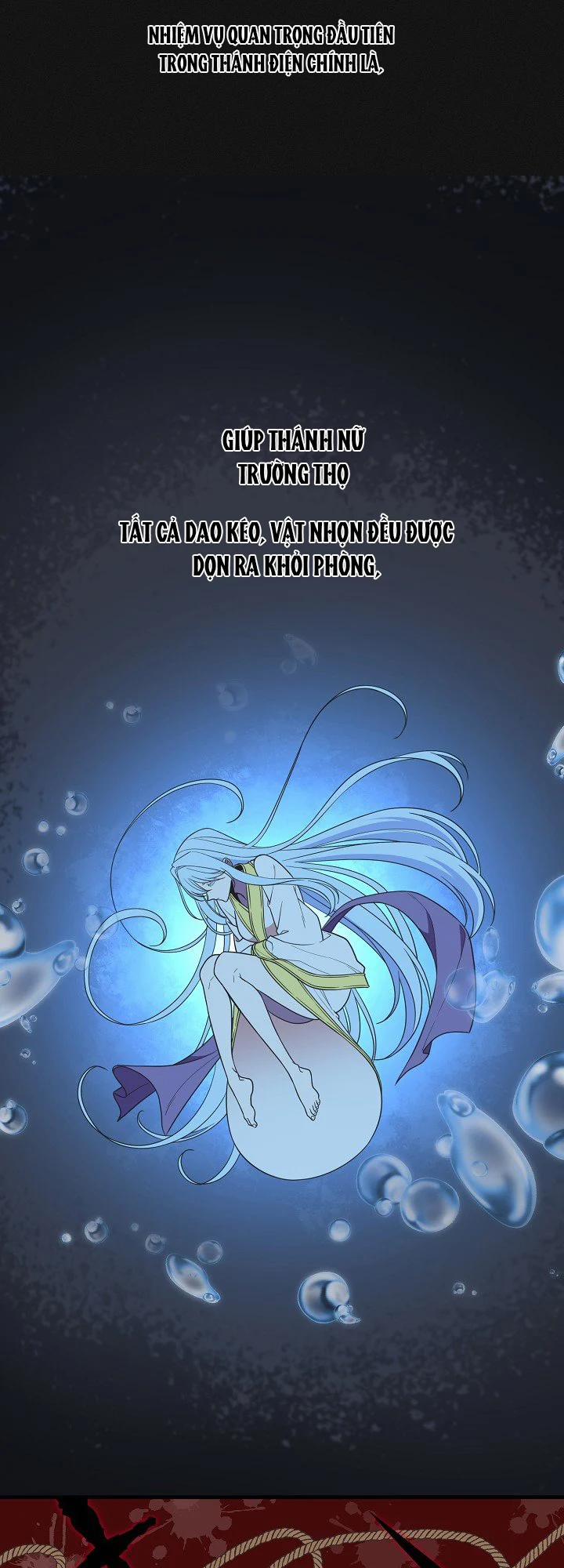 [18+] Đêm Bí Mật Của Thánh Nữ Bị Giam Cầm 6.2 trang 6