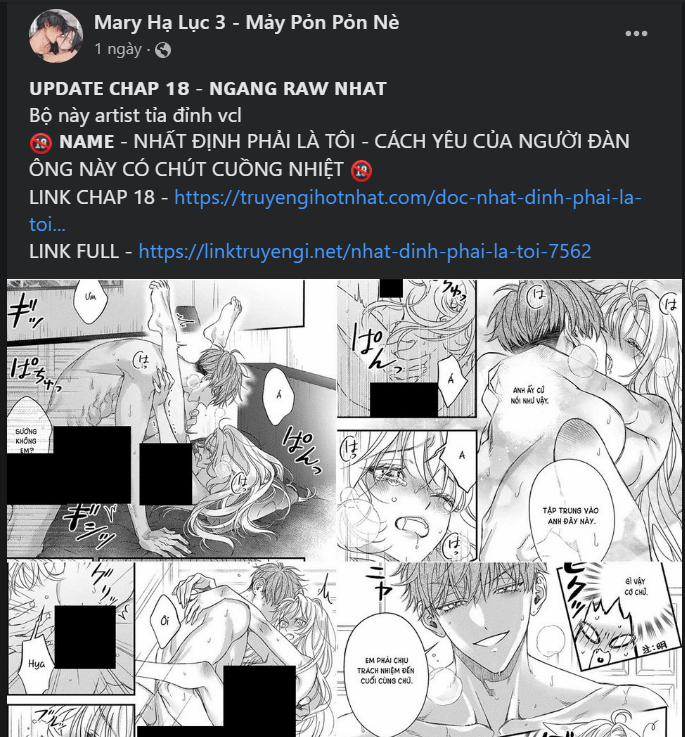 [18+] Đêm Không Thể Vãn Hồi 19.2 trang 17