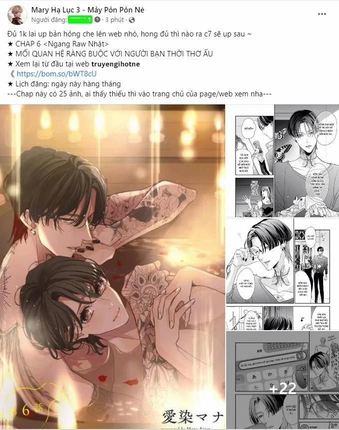 [18+] Mối Quan Hệ Ràng Buộc Với Người Bạn Thời Thơ Ấu 6.1 trang 0