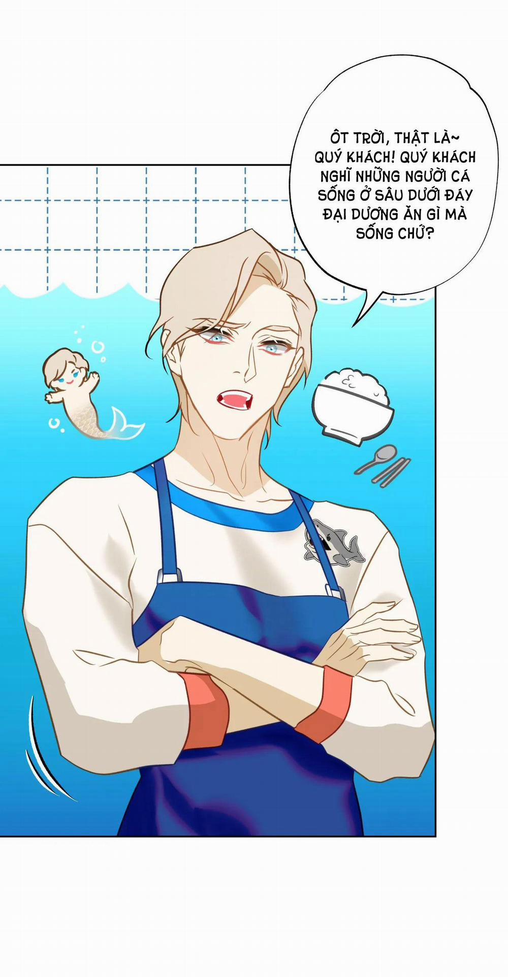[18+] Mối Tình Đầu Của Chủ Quán Hải Sản Là Người Cá 3.2 trang 3