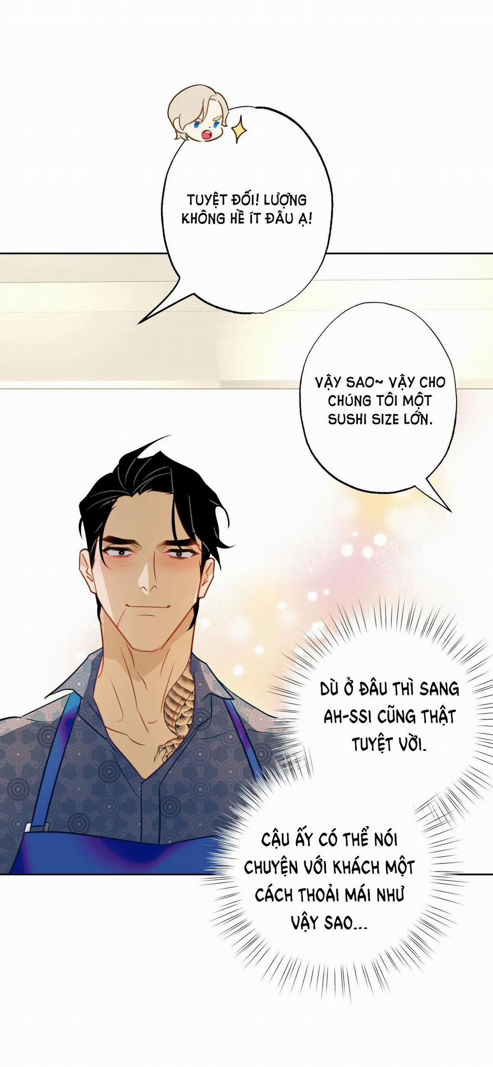 [18+] Mối Tình Đầu Của Chủ Quán Hải Sản Là Người Cá 3.2 trang 7