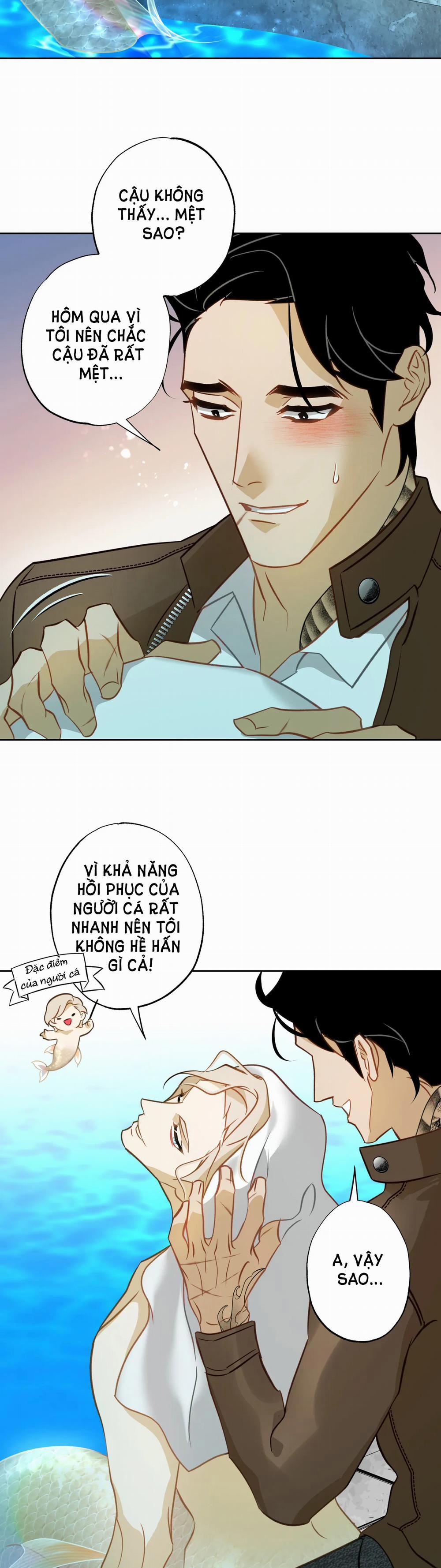 [18+] Mối Tình Đầu Của Chủ Quán Hải Sản Là Người Cá 5.2 trang 1