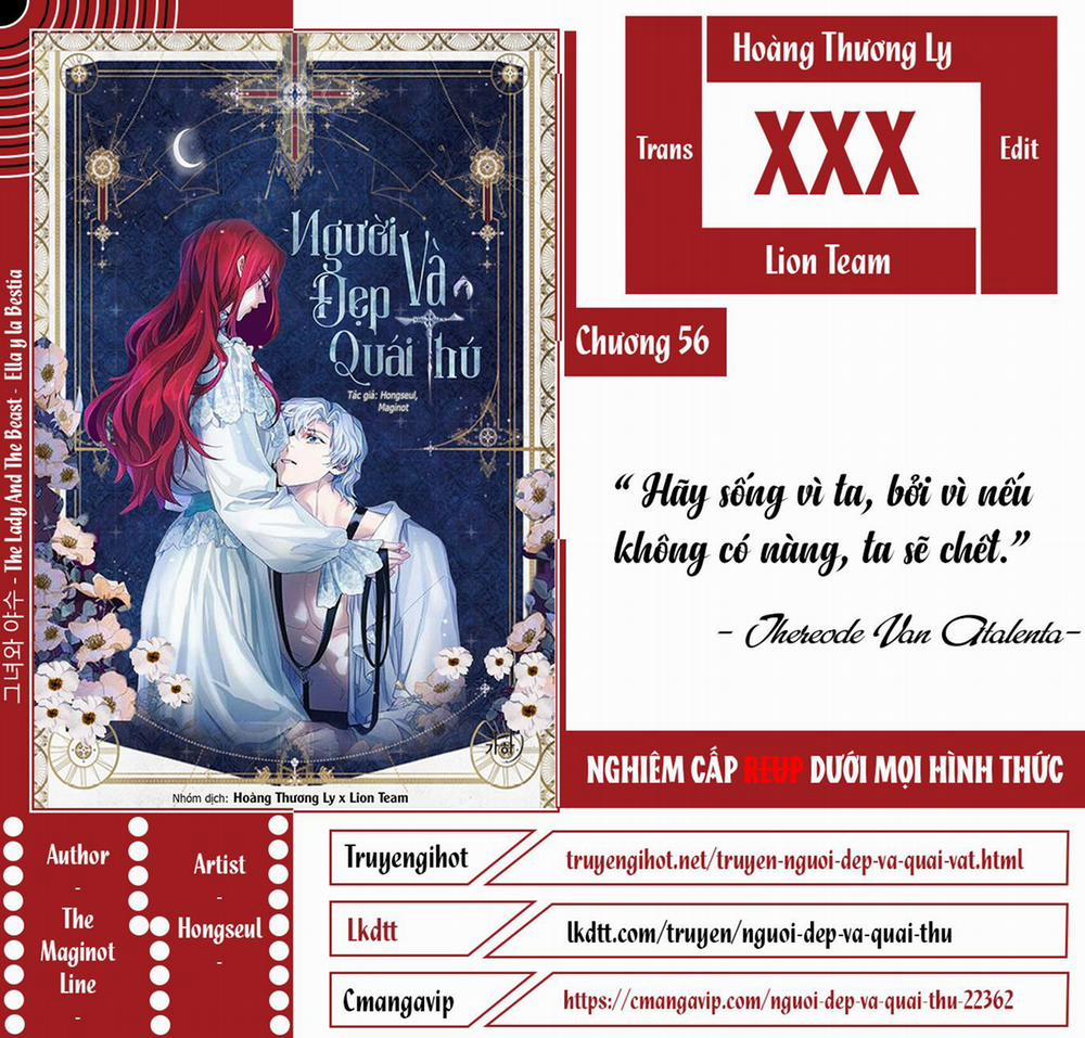 [18+] Người Đẹp Và Quái Vật 56 trang 1