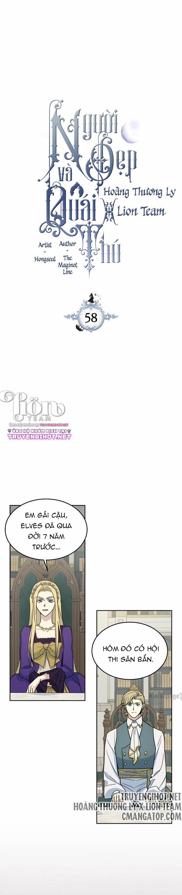 [18+] Người Đẹp Và Quái Vật 58.1 trang 3