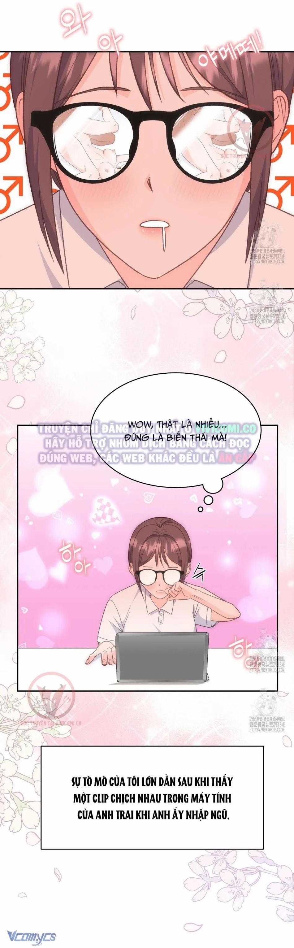 [18+] Sếp Của Anh Trai Tôi Đã Vượt Quá Giới Hạn 15 trang 3