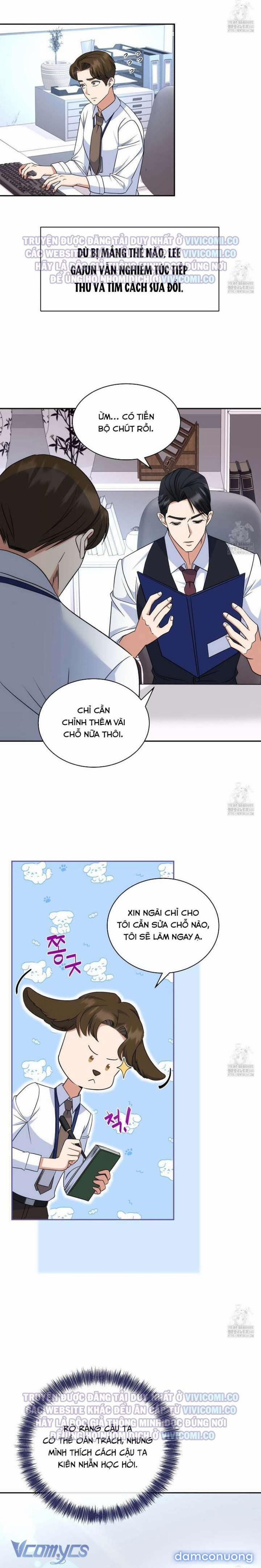 [18+] Sếp Của Anh Trai Tôi Đã Vượt Quá Giới Hạn 21 trang 8