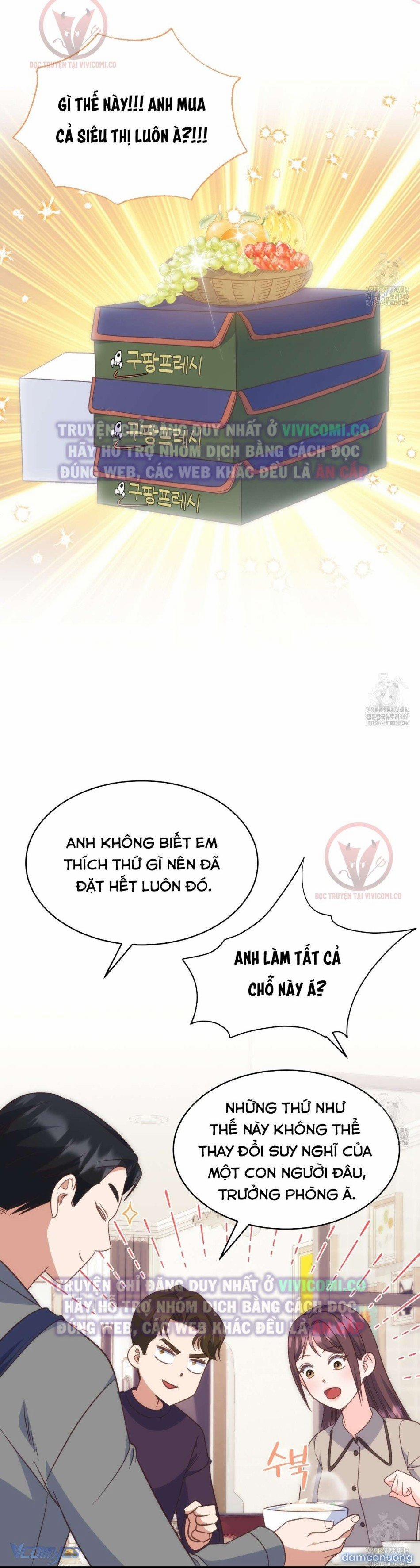 [18+] Sếp Của Anh Trai Tôi Đã Vượt Quá Giới Hạn 25 trang 3