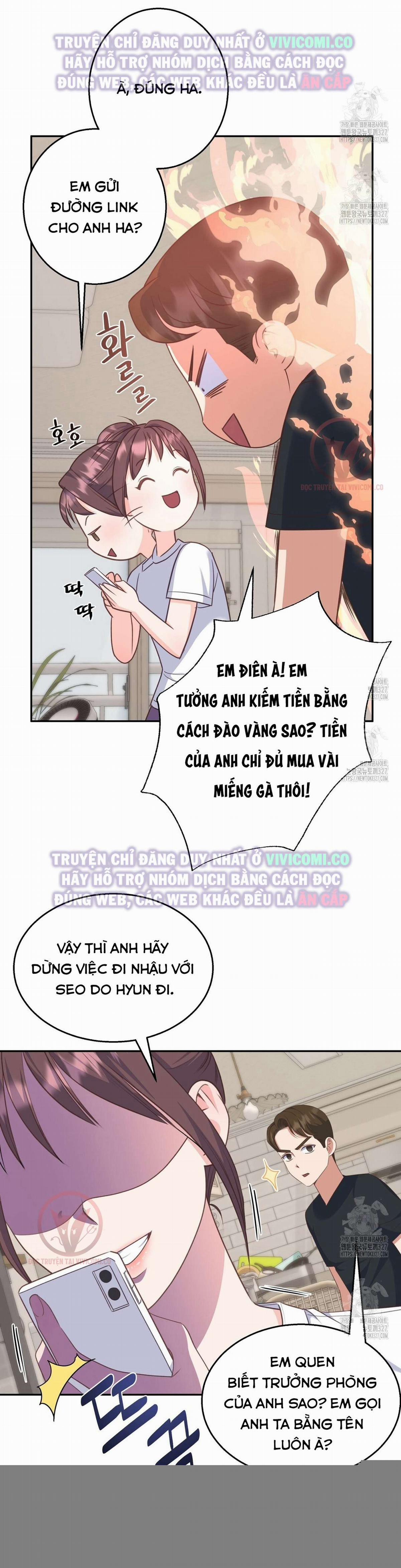 [18+] Sếp Của Anh Trai Tôi Đã Vượt Quá Giới Hạn 5 trang 9