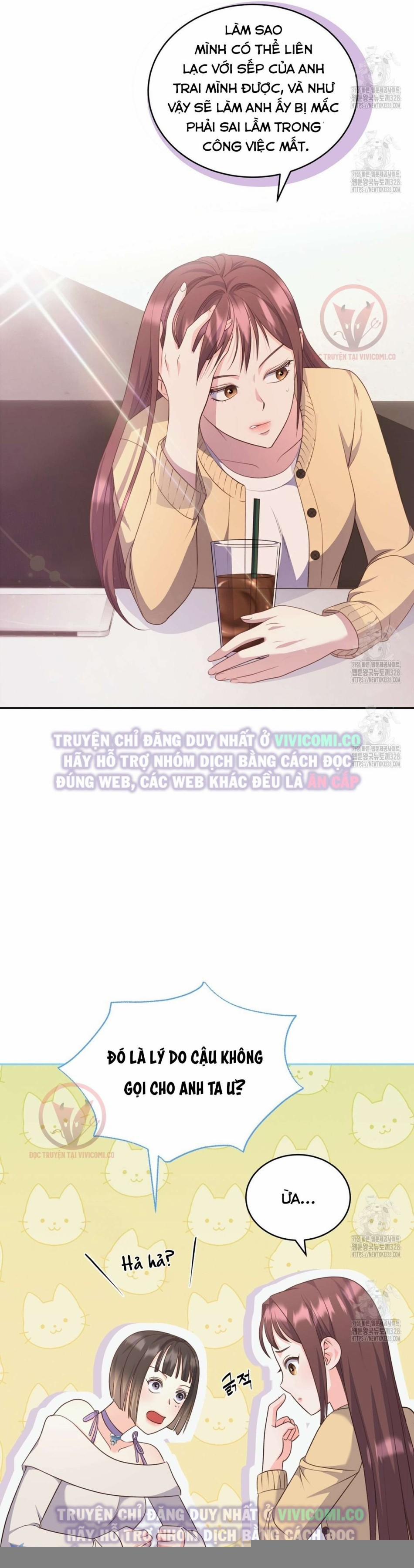 [18+] Sếp Của Anh Trai Tôi Đã Vượt Quá Giới Hạn 9 trang 10