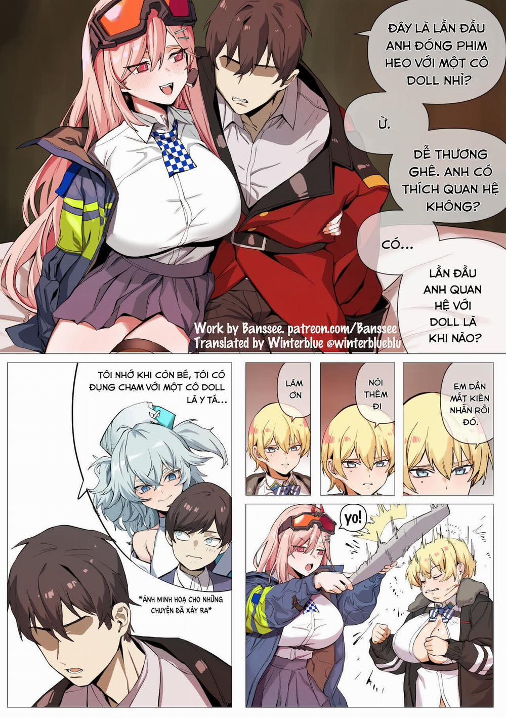 [18+] Tiền Tuyến Của Các Quý Cô 13.2 trang 0