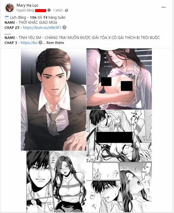 [18+] Tình Yêu Sm – Chàng Trai Muốn Được Giải Tỏa X Cô Gái Thích Bị Trói Buộc 3.2 trang 0