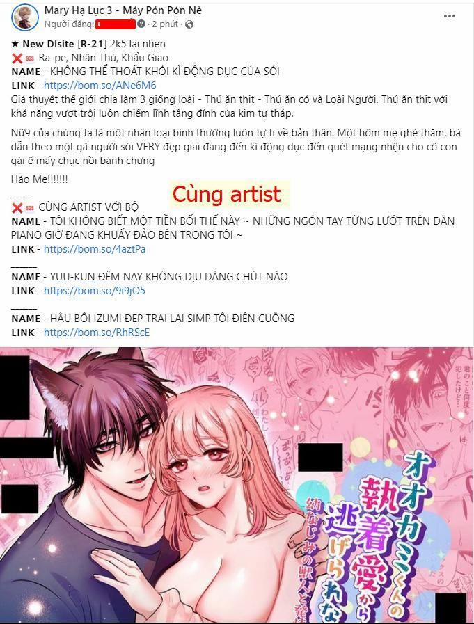 [21+] Bầm Tím Và Đáng Yêu, Làm Tình Đến Nghẹt Thở - Nam Yandere 3 trang 1