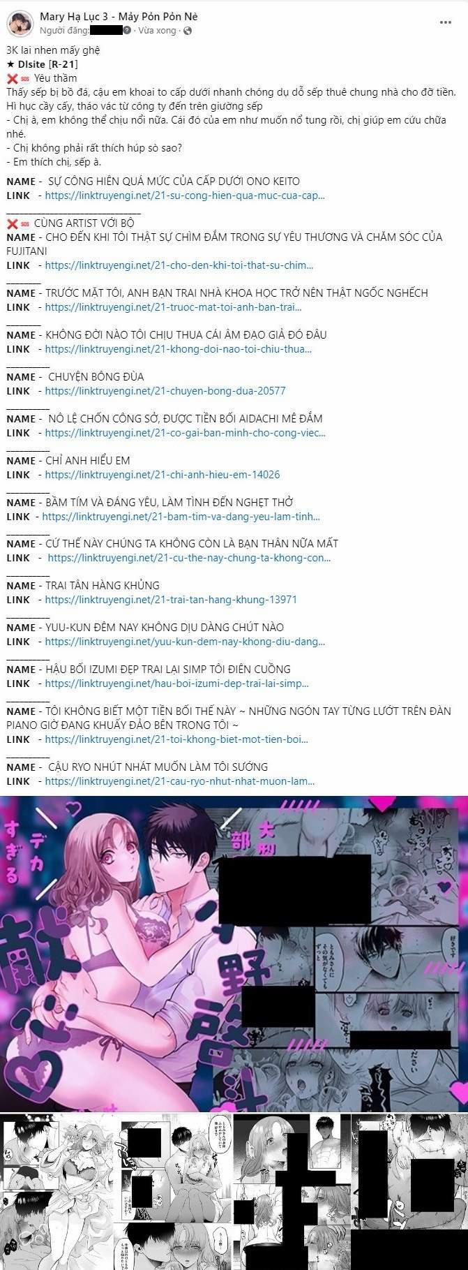 [21+] Bầm Tím Và Đáng Yêu, Làm Tình Đến Nghẹt Thở - Nam Yandere 6 trang 0