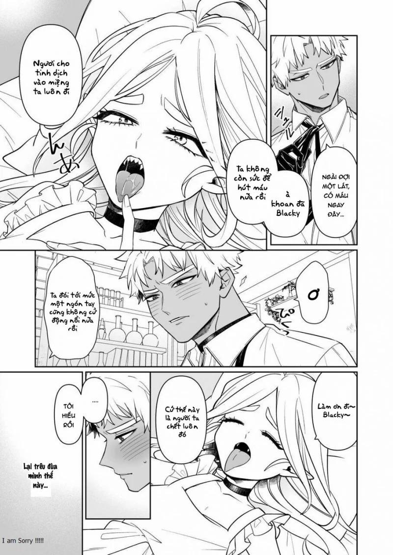 [21+] Câu Chuyện Về Ma Cà Rồng Nowa Uống Máu Và Tinh Trùng Của Kuro – Chàng Trai Vốn Là Một Đứa Trẻ Bị Bỏ Rơi 2.2 trang 4