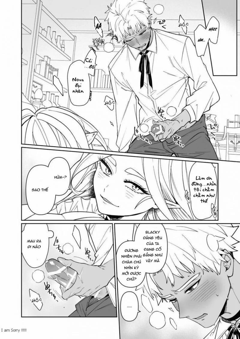 [21+] Câu Chuyện Về Ma Cà Rồng Nowa Uống Máu Và Tinh Trùng Của Kuro – Chàng Trai Vốn Là Một Đứa Trẻ Bị Bỏ Rơi 2.2 trang 5