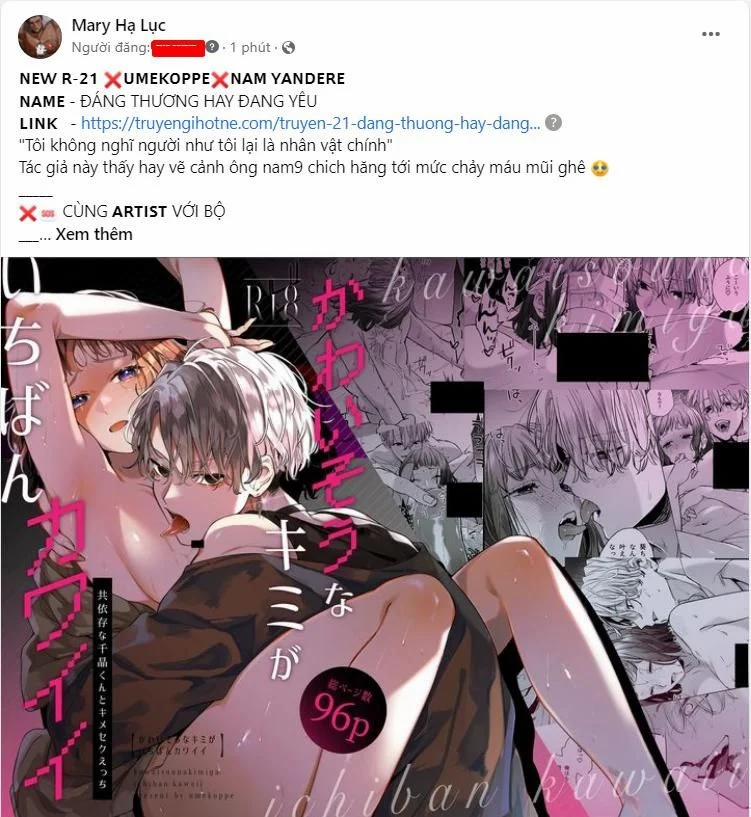 [21+] Đáng Thương Hay Đáng Yêu - Nam Yandere - Umekoppe 5.2 trang 2