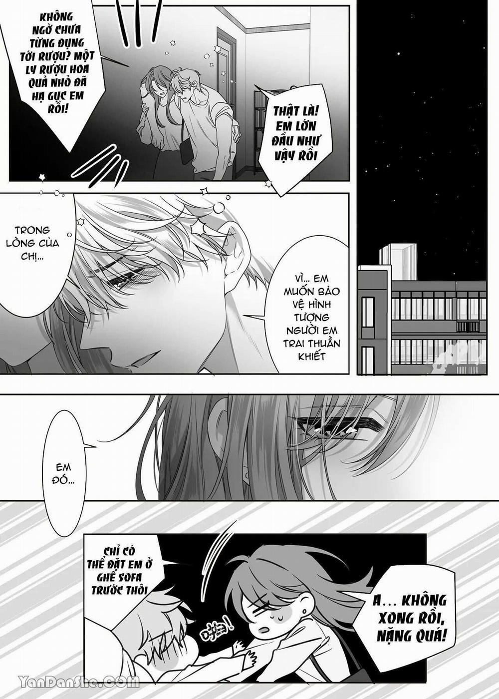 [21+] Em Trai Nhà Bên Hoá Ra Là Kẻ Đen Tối Và Phiền Phức 8 trang 0