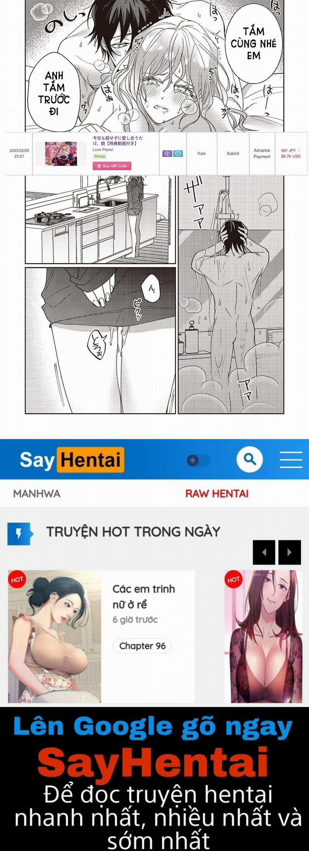 [21+] Hôm Nay, Hãy Yêu Và Đừng Giết Nhau Nhé - Bản Không Che Chap 4 - 7 1.1 trang 9