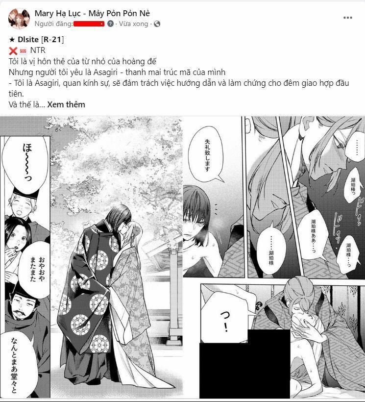 [21+] Kĩ Nữ Còn Trinh Sa Đọa Dưới Địa Ngục Khoái Lạc Ntr Trước Mặt Người Tình 5 trang 0