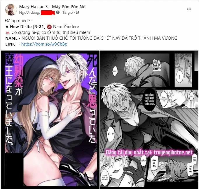 [21+] Người Bạn Thuở Chỏ Tôi Tưỡng Đã Chết Nay Đã Trở Thành Ma Vương 1.2 trang 0