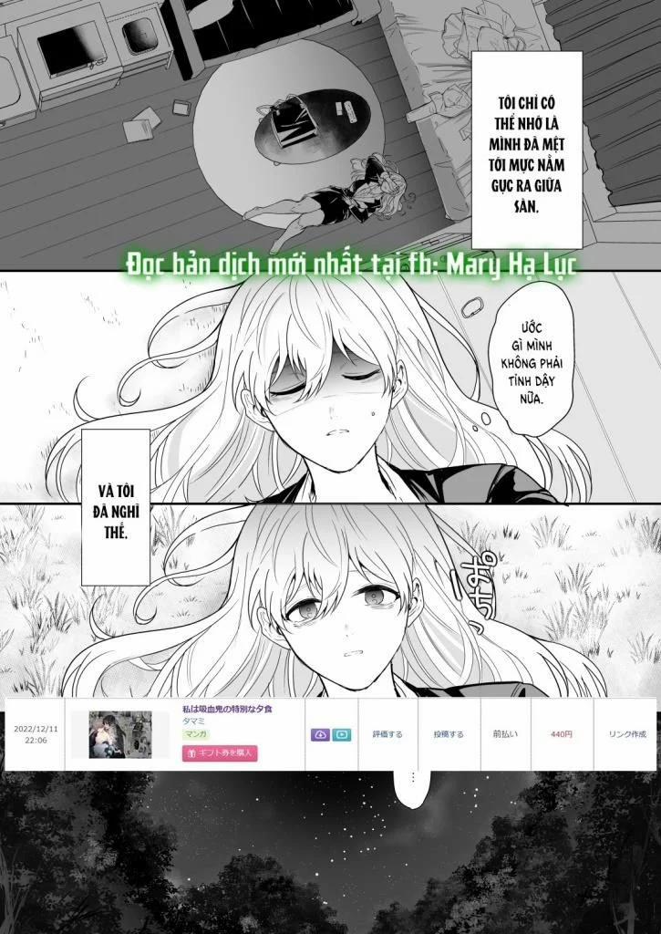 [21+] Tôi Là Buổi Sáng Đặc Biệt Của Ma Cà Rồng 1.1 trang 1