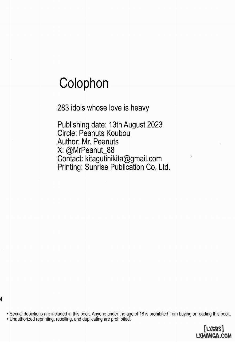 283 idols whose love is heavy Oneshot trang 25