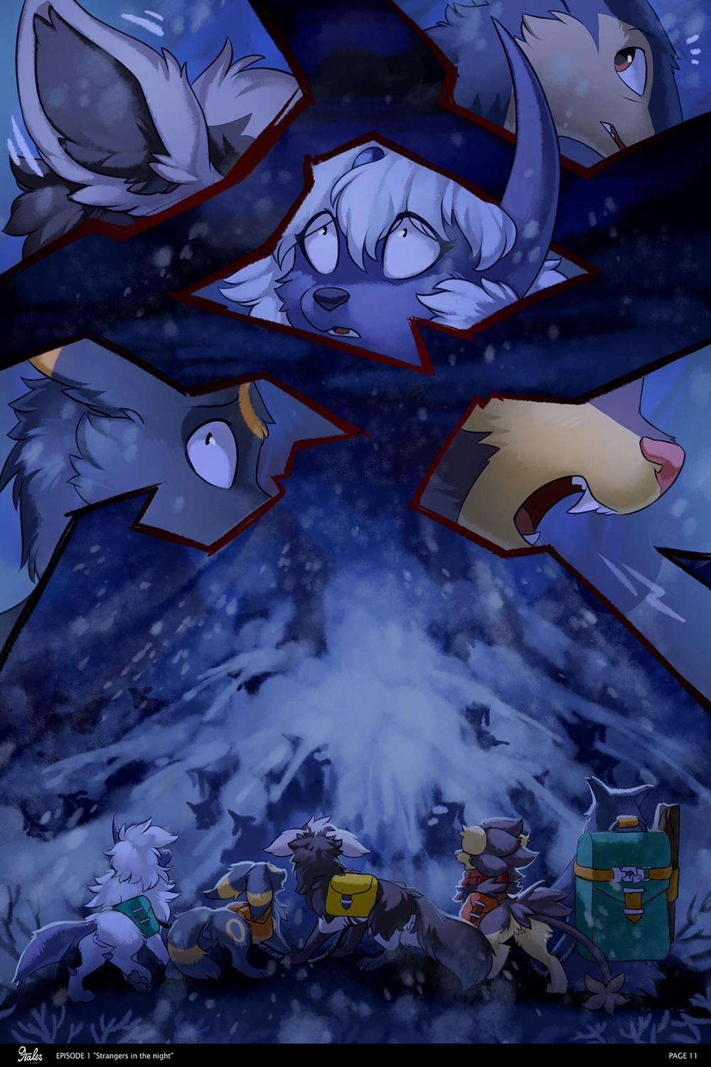 9Tales 2 0 0 0 Kẻ lạ trong màn đêm trang 13