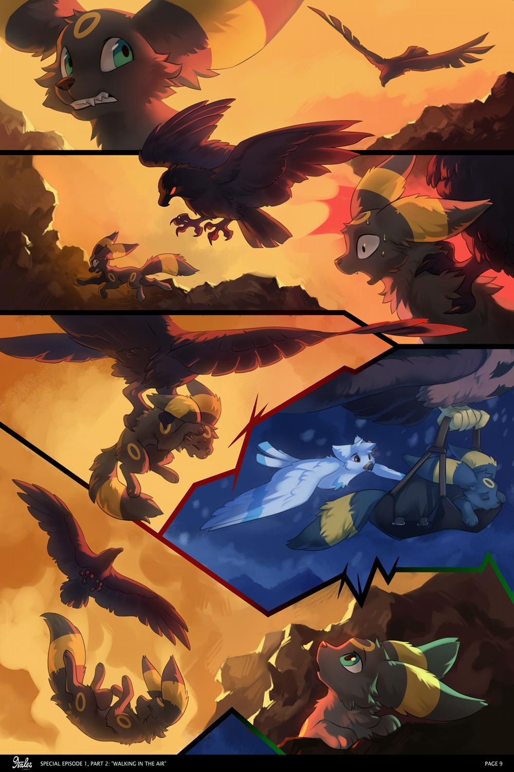 9Tales 5 - (TT) 0 1 P2: Dạo bước trên không trang 11