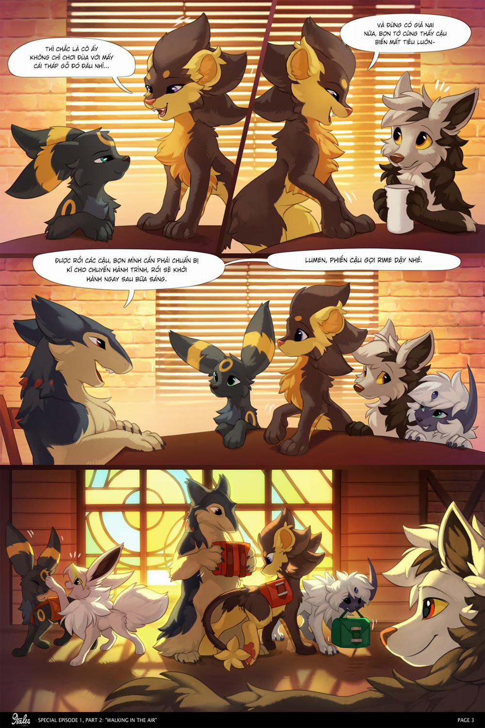 9Tales 5 - (TT) 0 1 P2: Dạo bước trên không trang 4