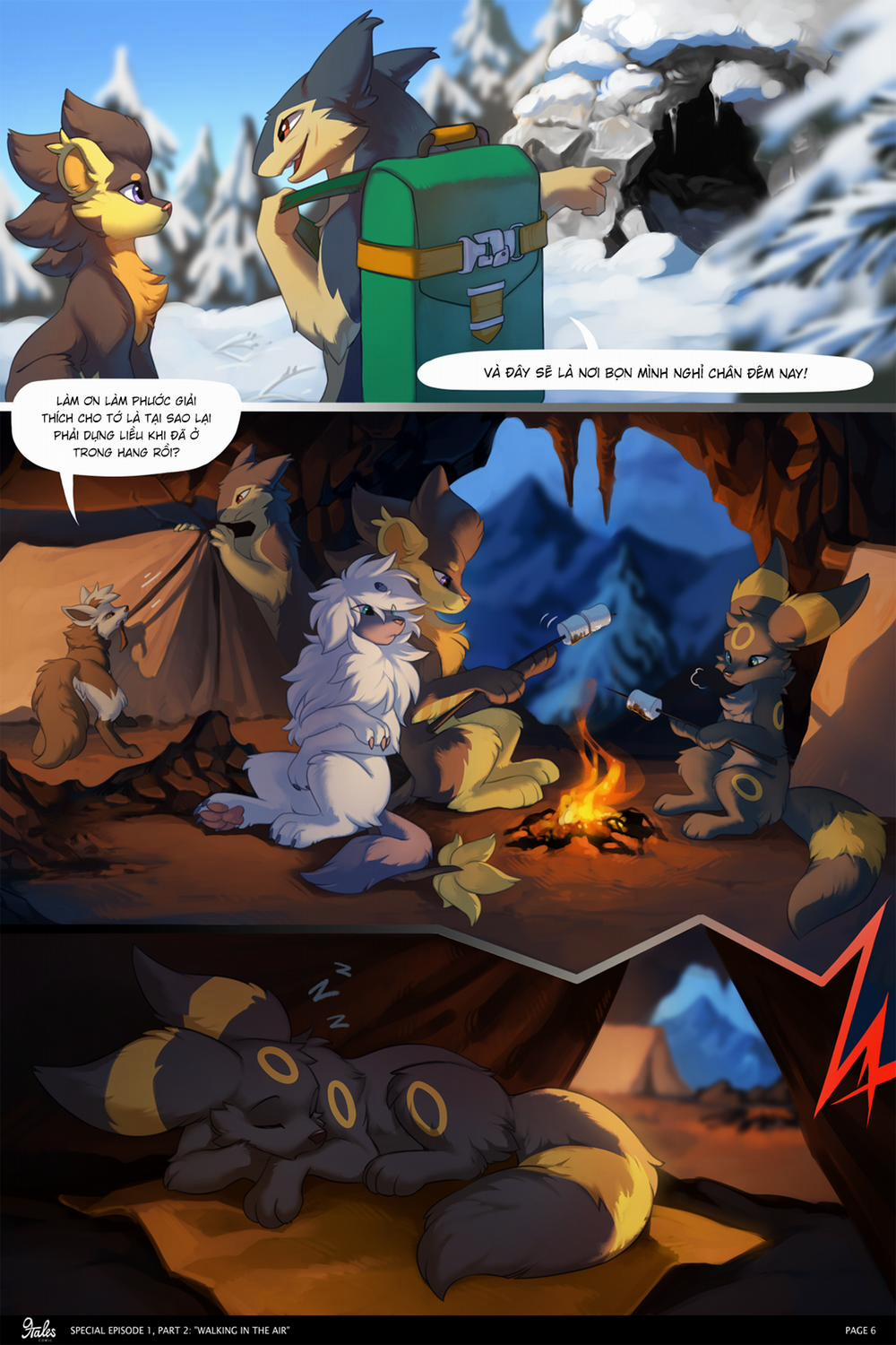 9Tales 5 - (TT) 0 1 P2: Dạo bước trên không trang 7