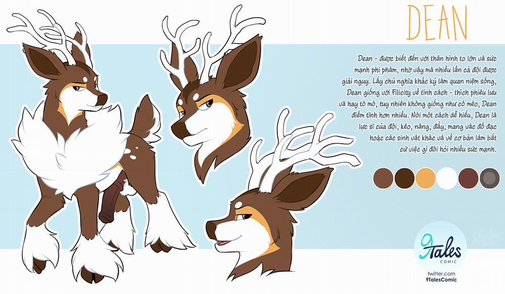 9Tales Thông tin nhân vật trang 7
