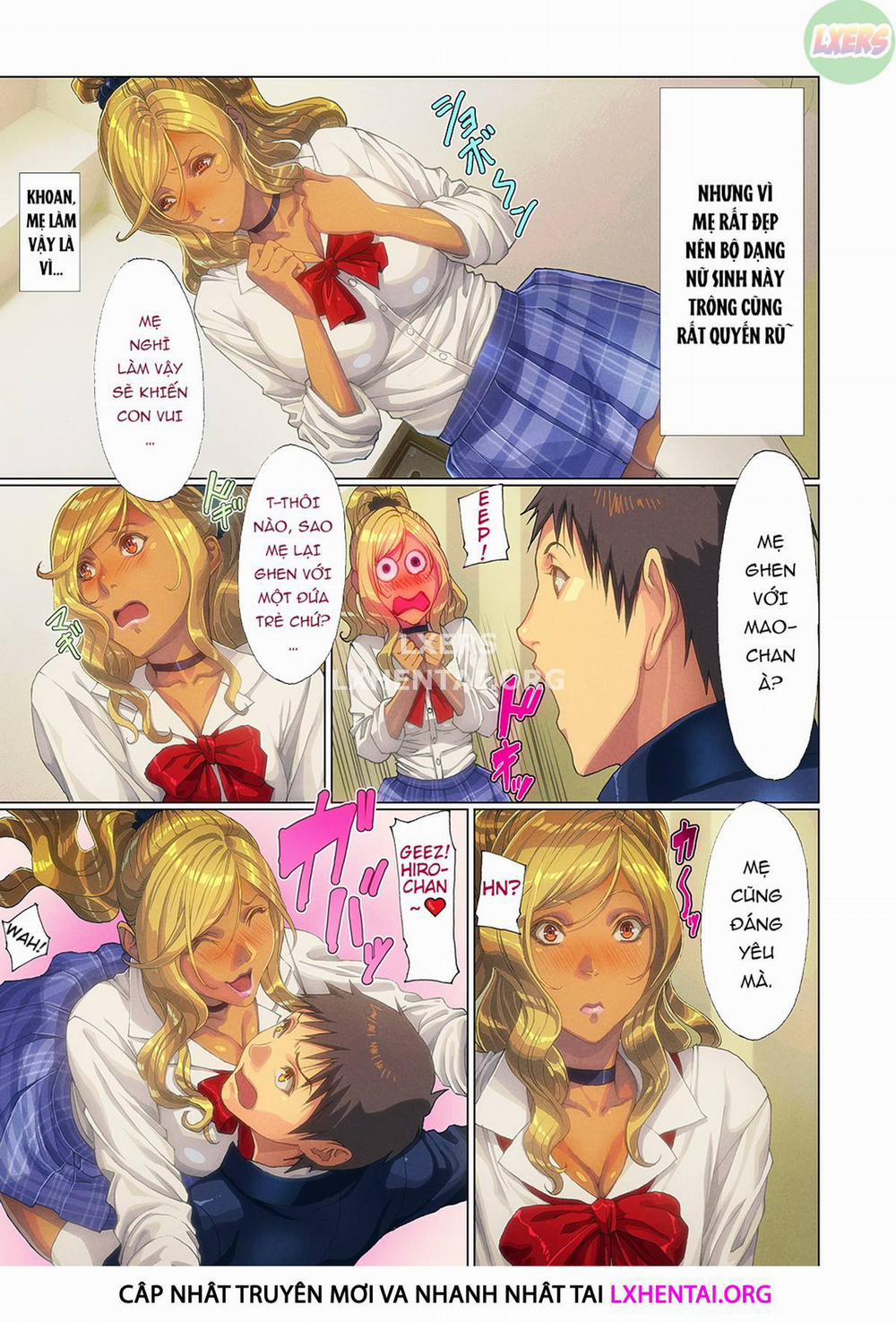 A Gyaru Mom Showed Up At My House!! 2 0 [END] trang 14