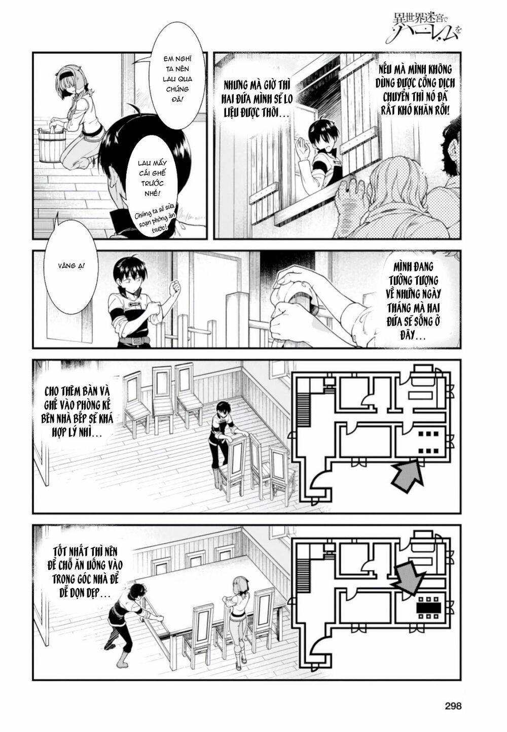 A Harem in the Fantasy World Dungeon 17.5 trang 9